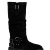 Alma En Pena ALMA Flache Stiefel | Kaufen Sie Flache Stiefel Mit Schnallen