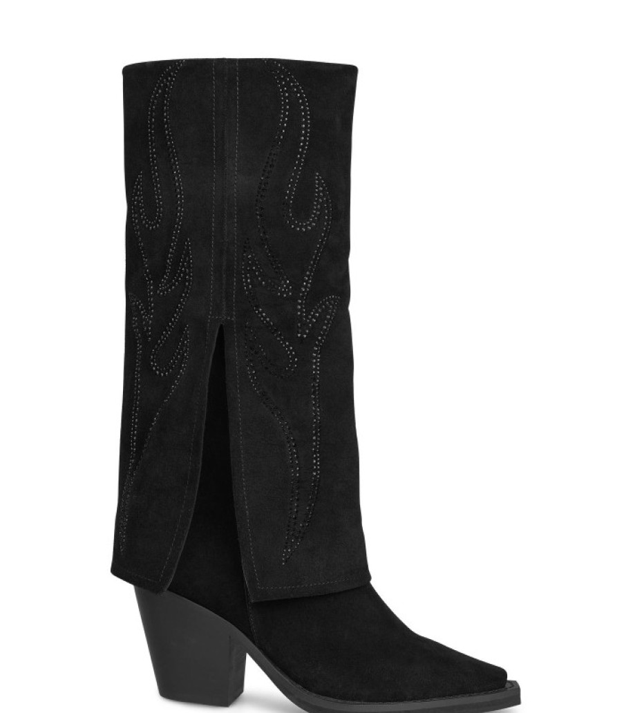 Alma En Pena ALMA Stiefel Mit Absatz | Kaufen Sie Bota Adorno Lamas