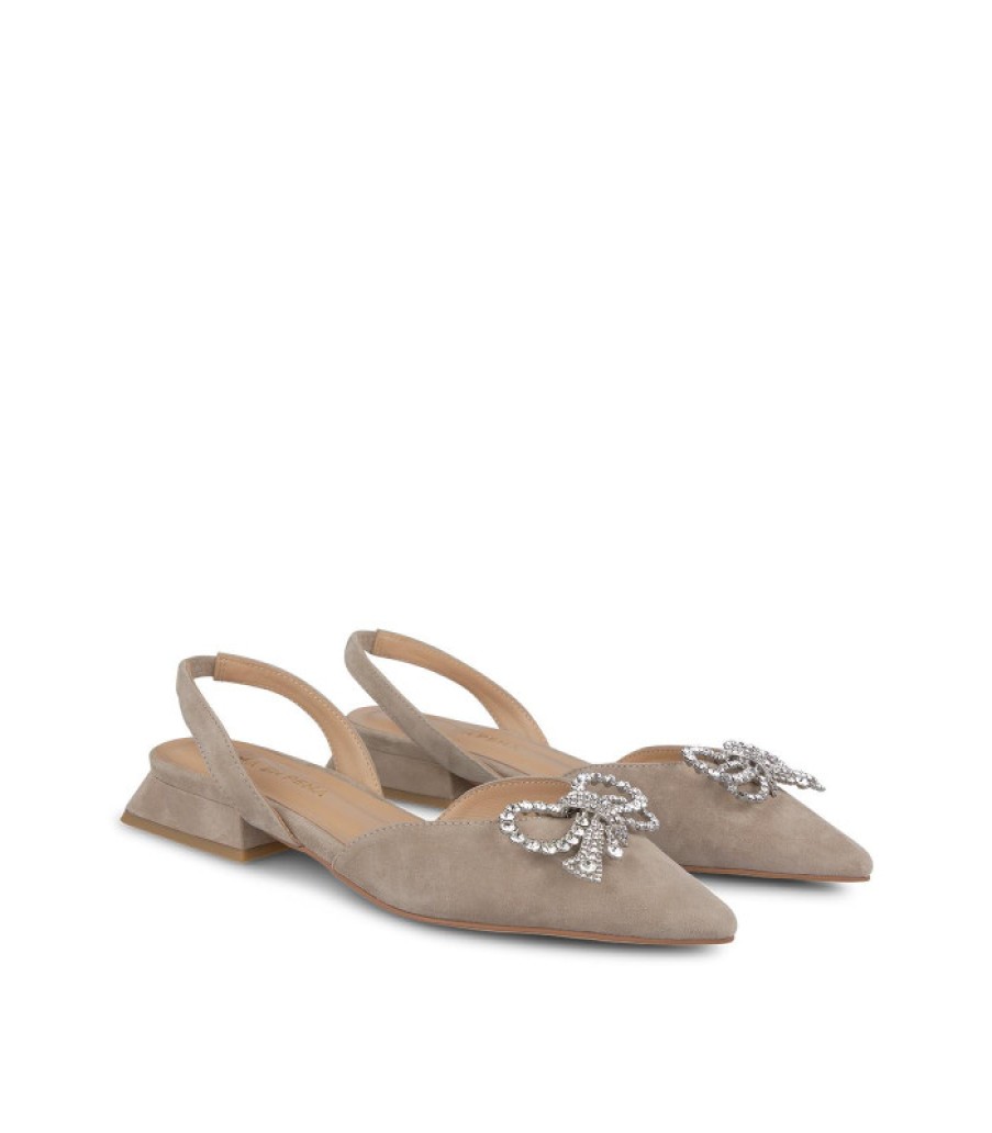 Alma En Pena ALMA Flache Schuhe | Kaufen Sie Leder-Slingback-Ballerina