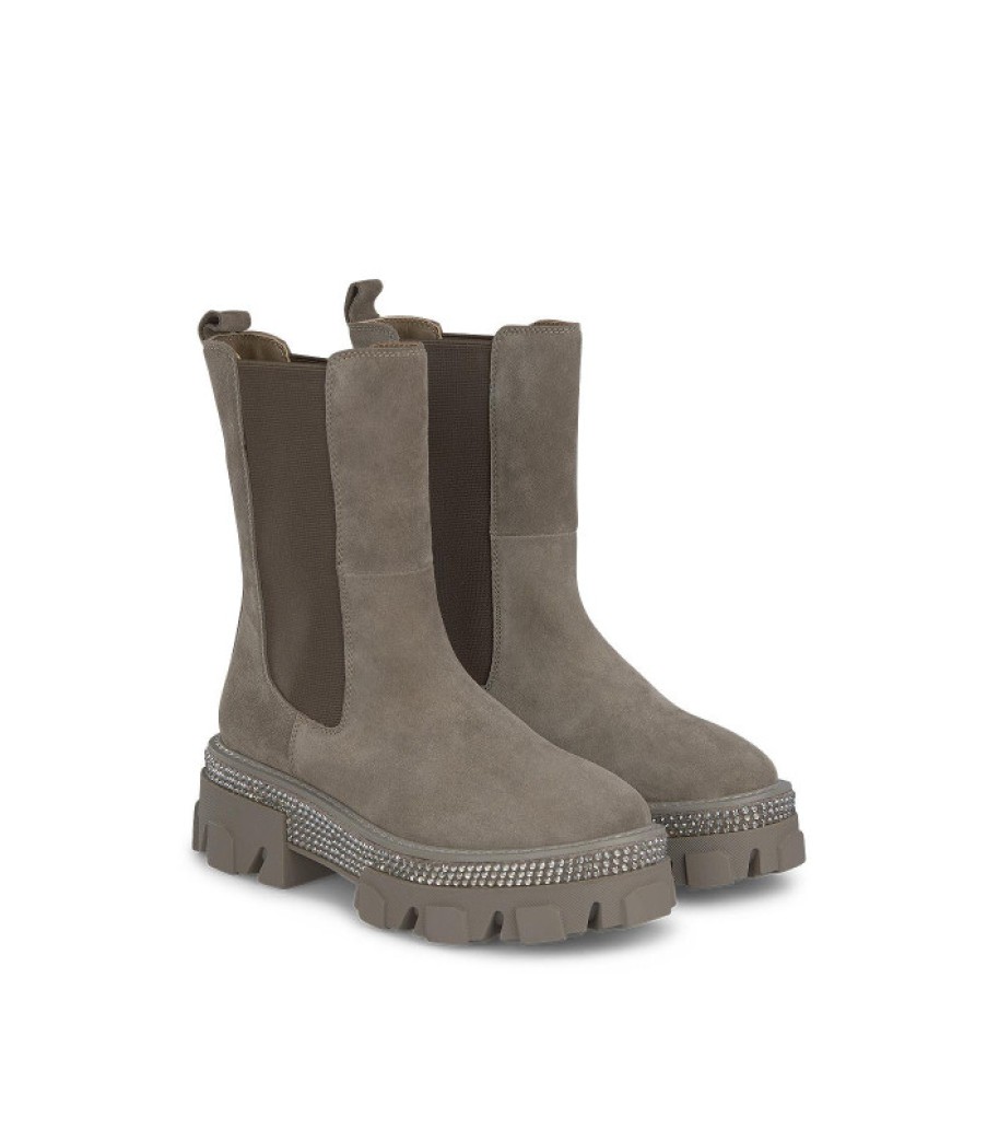 Alma En Pena ALMA Flache Stiefeletten | Kaufen Sie Stiefeletten Mit Strassdetail