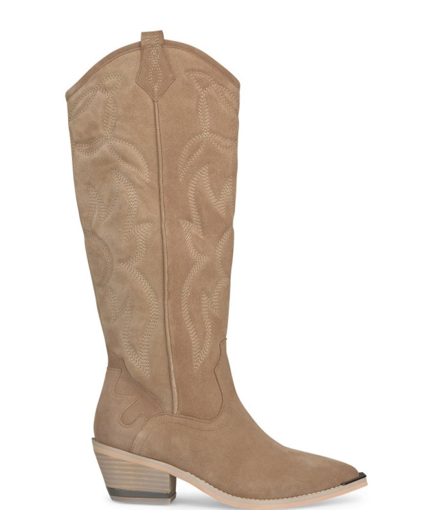 Alma En Pena ALMA Flache Stiefel | Kaufen Sie Bota Cowboy Con Bordado