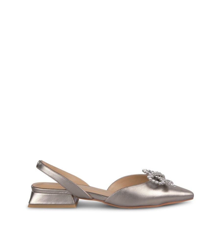 Alma En Pena ALMA Flache Schuhe | Kaufen Sie Leder-Slingback-Ballerina