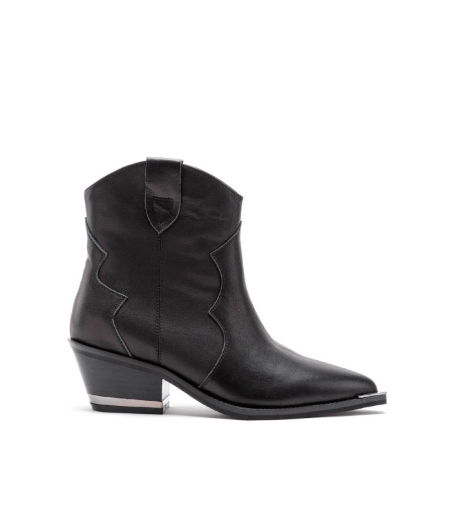 Alma En Pena ALMA Flache Stiefeletten | Kaufen Sie Botin Cowboy De Piel