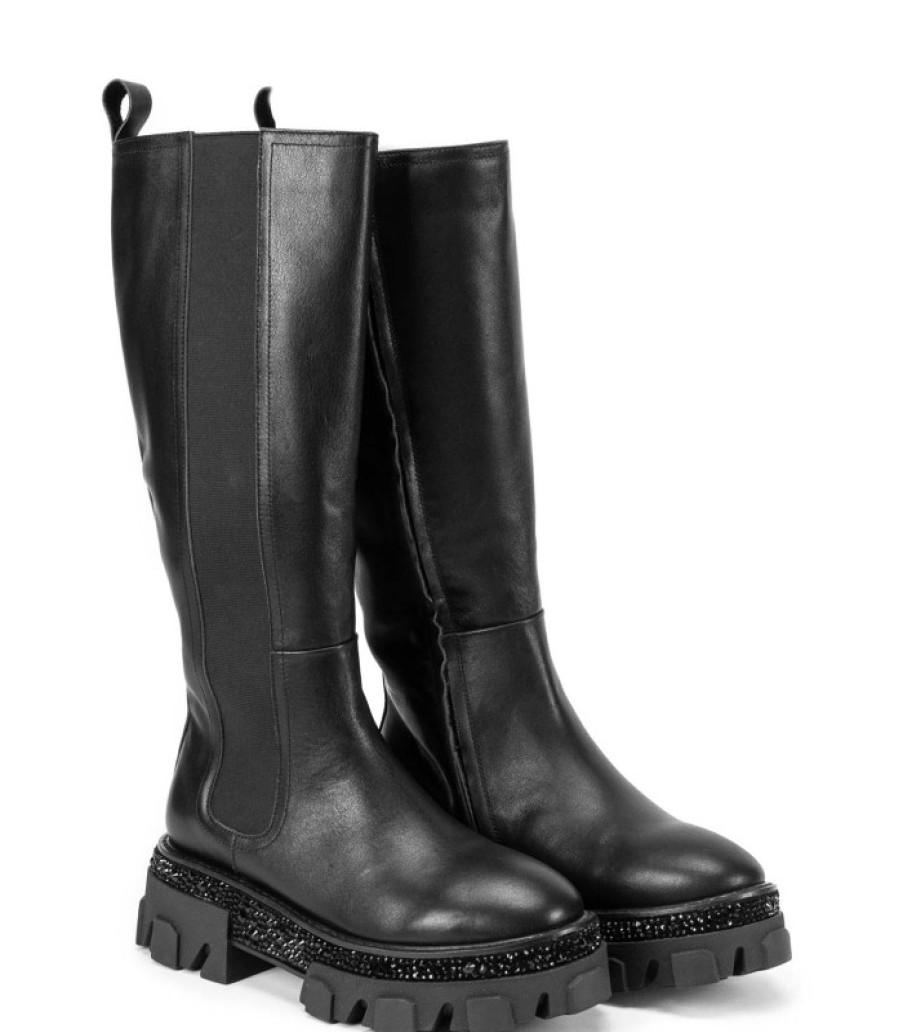 Alma En Pena ALMA Flache Stiefel | Kaufen Sie Bota Puntera Redonda