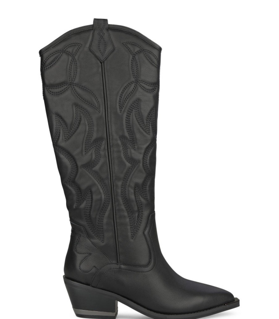 Alma En Pena ALMA Flache Stiefel | Kaufen Sie Bota Cowboy Con Bordado