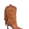 Alma En Pena ALMA Stiefel Mit Absatz | Kaufen Sie Bota Tacon Embudo Con Flecos