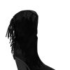 Alma En Pena ALMA Stiefel Mit Absatz | Kaufen Sie Stiefel Mit Fransen Und Strasssteinen