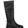 Alma En Pena ALMA Flache Stiefel | Kaufen Sie Flache High-Top-Stiefel